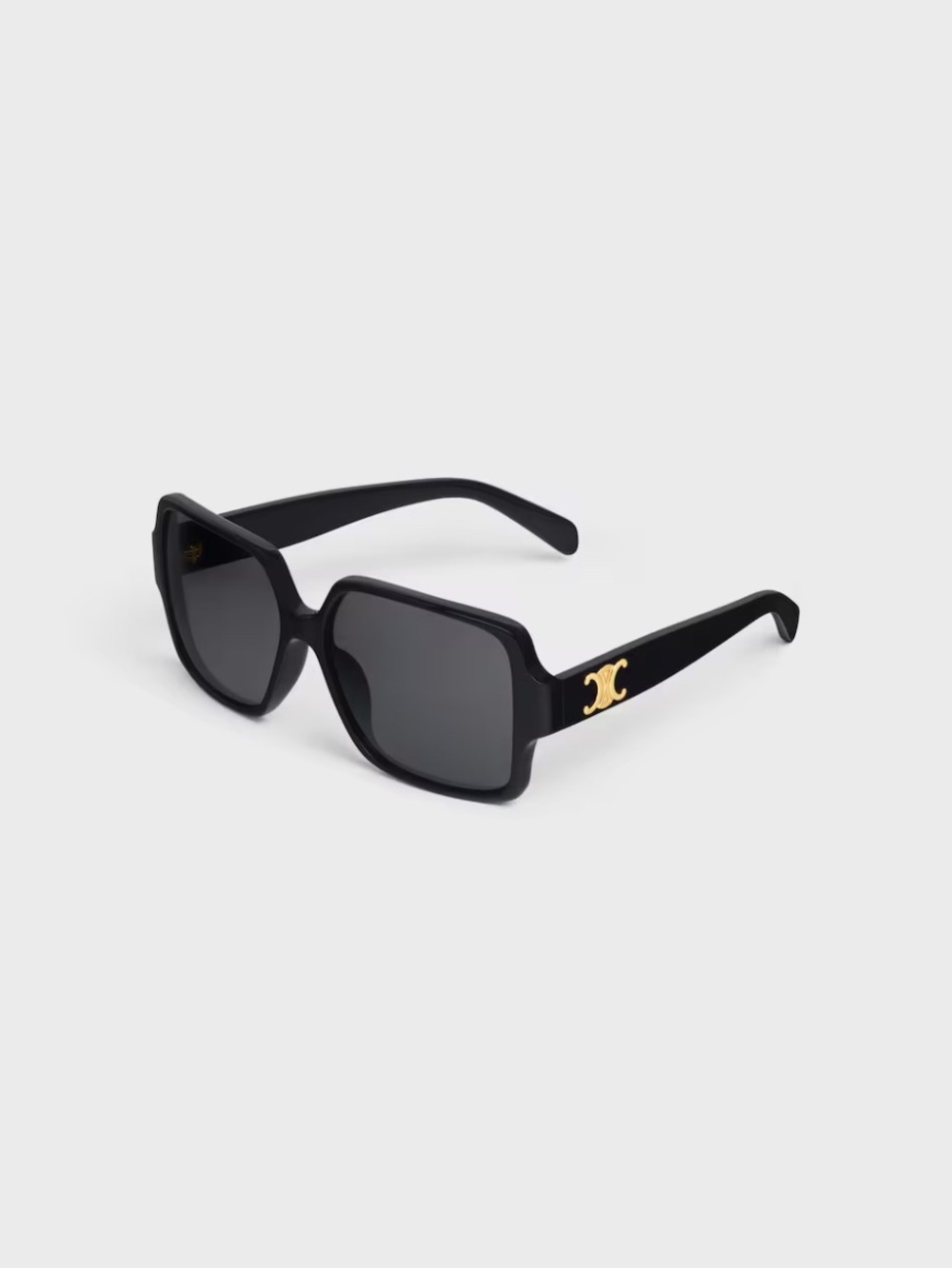 Celine Triomphe 16 Black Sunglasses in Acetate